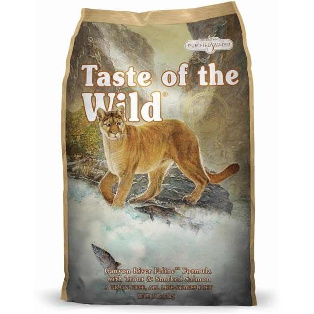 Hrana uscata pentru pisici, Taste of the Wild, Canyon River, 6,6 Kg