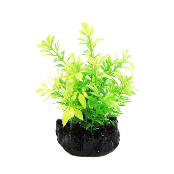 Plante plastic acvariu, Resun, Bush Green, 10 CM