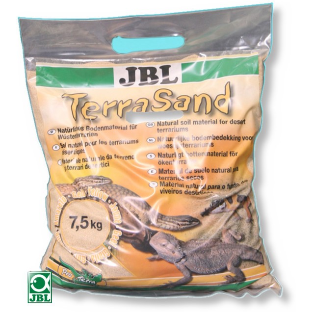 Asternut pentru reptile, JBL, TerraSand white 7,5 kg