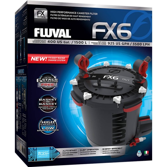 Filtru extern pentru acvariu, Fluval FX6