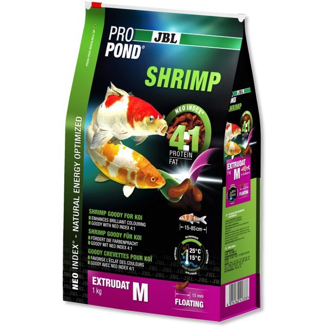 Hrana pentru pesti iaz, JBL ProPond Shrimp M, 1kg