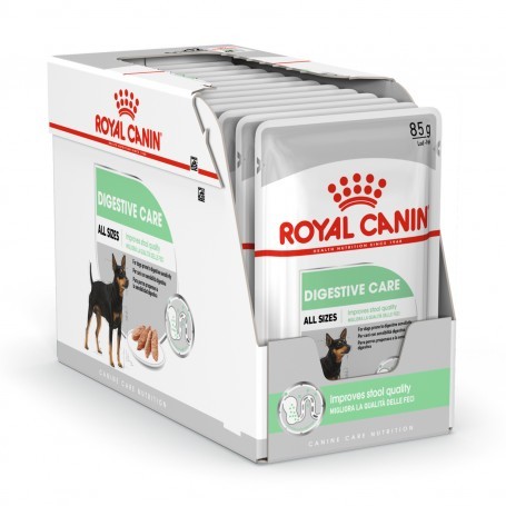 Hrana umeda pentru caini, Royal Canin, Digestive Care Pouch, 12 x 85g