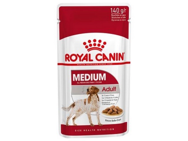 Hrana umeda pentru caini, Royal Canin, Medium Adult, 140 G