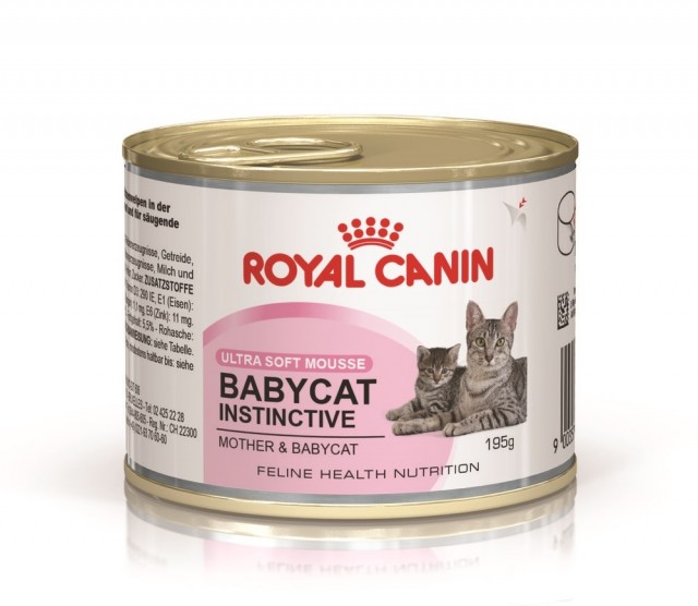 Hrana umeda pentru pisici, Royal Canin, Babycat Instinctive, 195 g