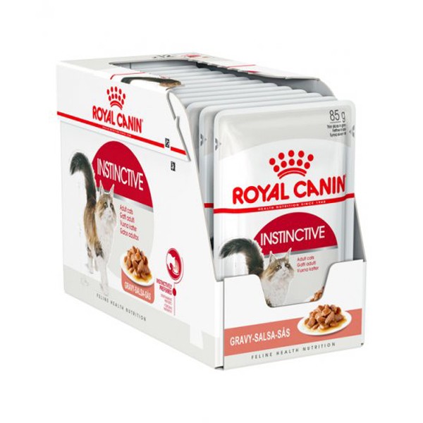 Hrana umeda pentru pisici, Royal Canin, Instinctive In Gravy,12 x 85 g