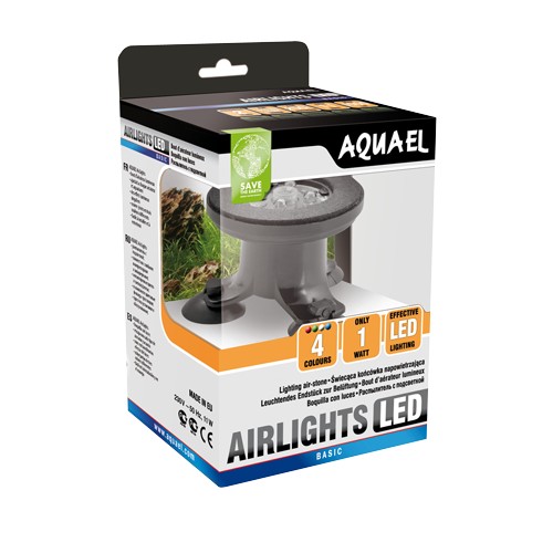 Pompa aer acvariu, Aquael Airlights LED 110341