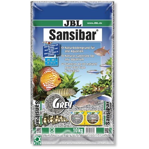 Substrat pentru acvariu, JBL Sansibar Grey 10kg