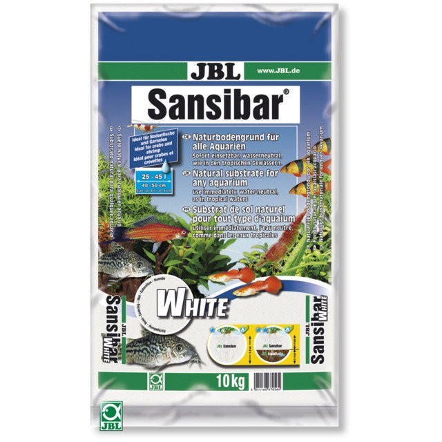Substrat pentru acvariu, JBL Sansibar White 10Kg