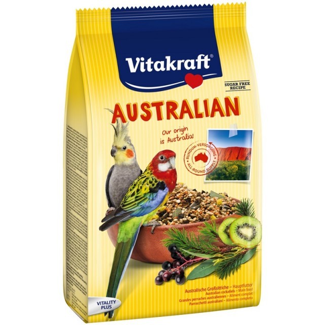 Hrana pentru pasari, Vitakraft, Meniu Australian, 750 g