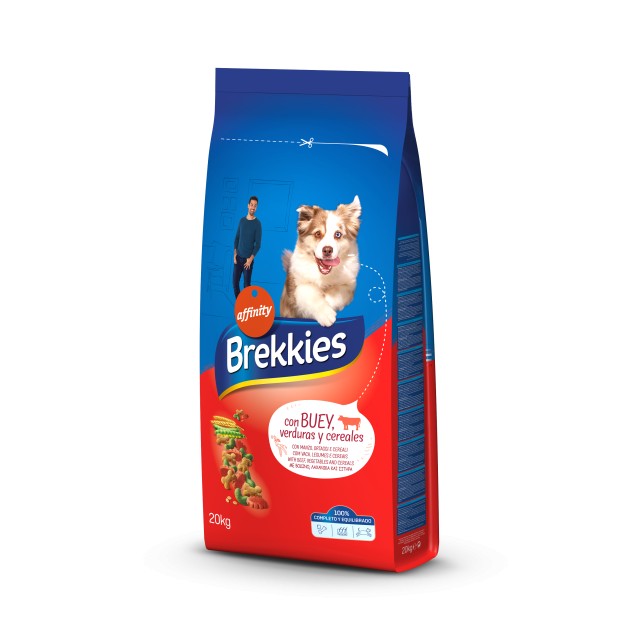Hrana uscata pentru caini, Brekkies Excel Mix, Vita, 20 kg