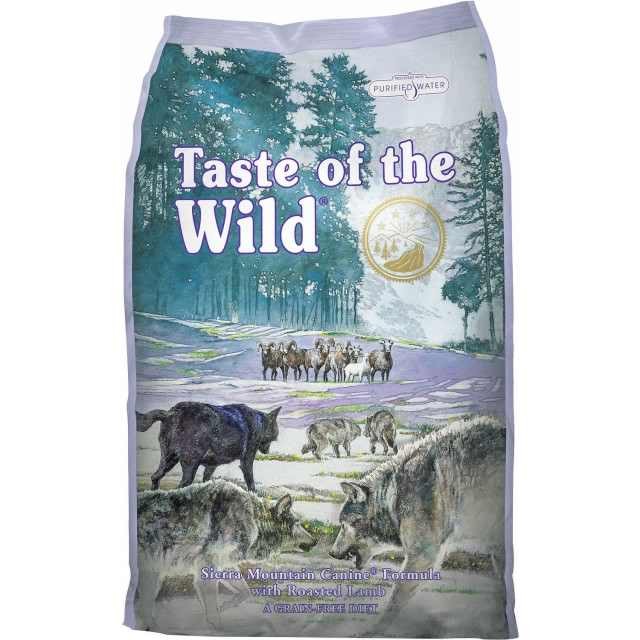 Hrana uscata pentru caini, Taste of the Wild, Sierra Mountain, 12,2 Kg