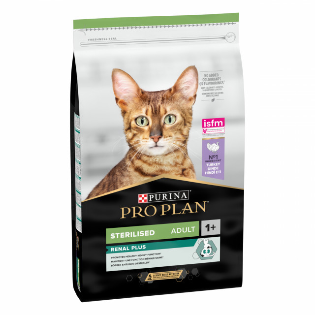 Hrana uscata pentru pisici, Pro Plan, Sterilised Cat, Curcan, 10kg