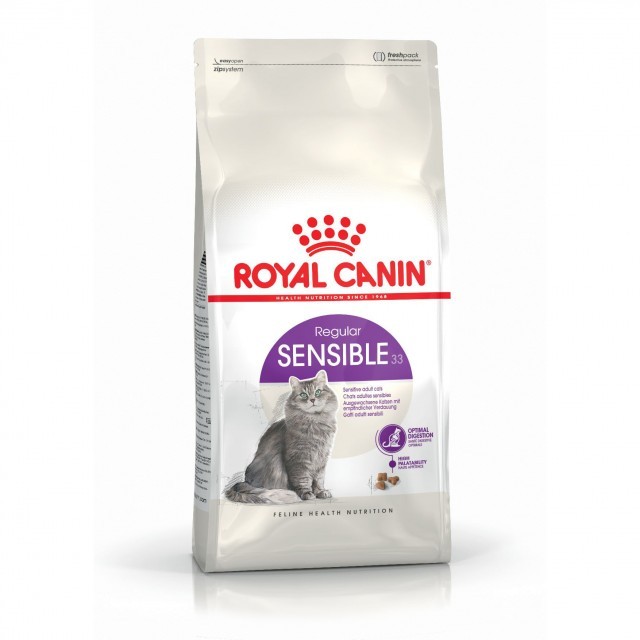 Hrana uscata pentru pisici, Royal Canin, Sensible, 10 Kg