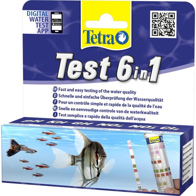 Teste apa acvariu, Tetra, Test 6 IN 1
