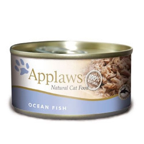 Hrana umeda pentru pisici, Applaws Peste Oceanic, 156 g