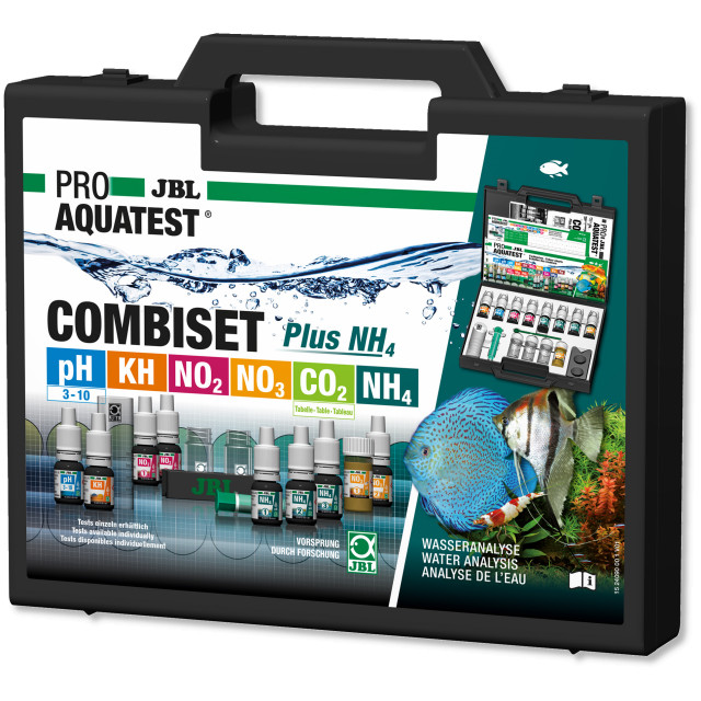 Trusa teste apa pentru acvarii, JBL ProAquaTest Combi Set Plus NH4
