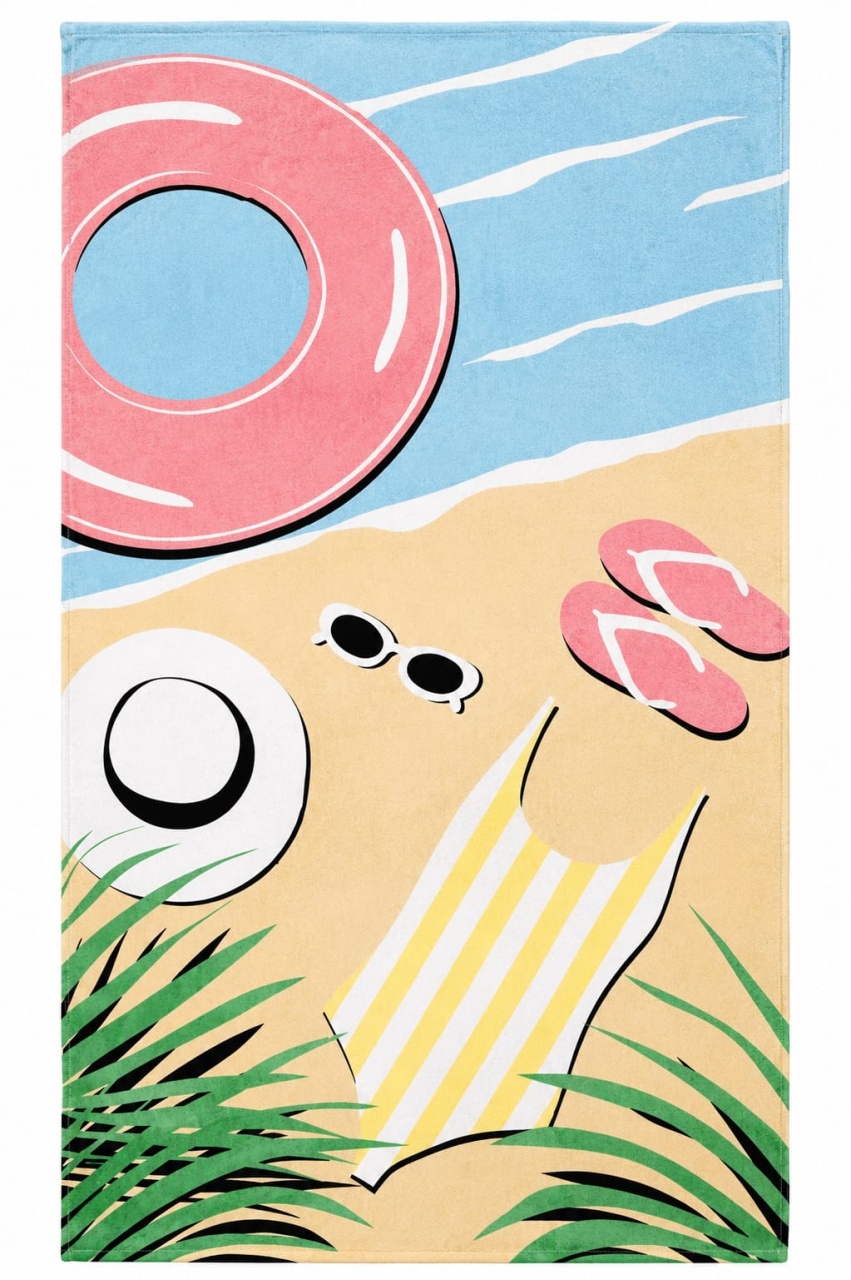 Prosop 175x85cm de Plaja Printate Hotel Supplier – Colectia 2026- MP28