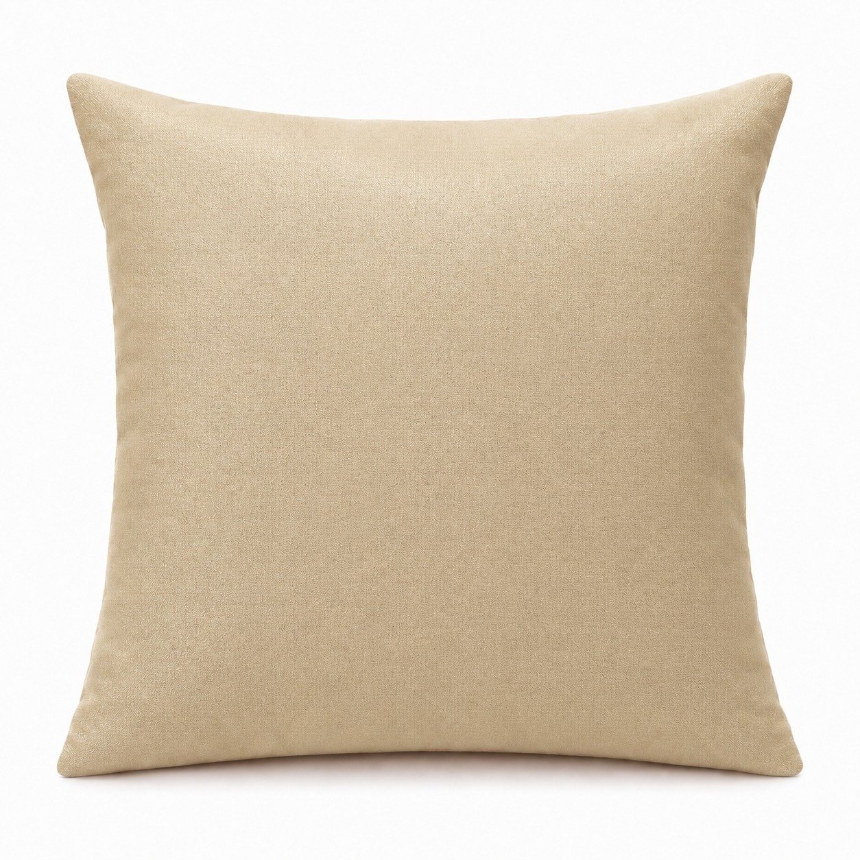 Perna decorativa 45 × 45 cm cu perna TNT si fata inclusa, material blackout – Crem
