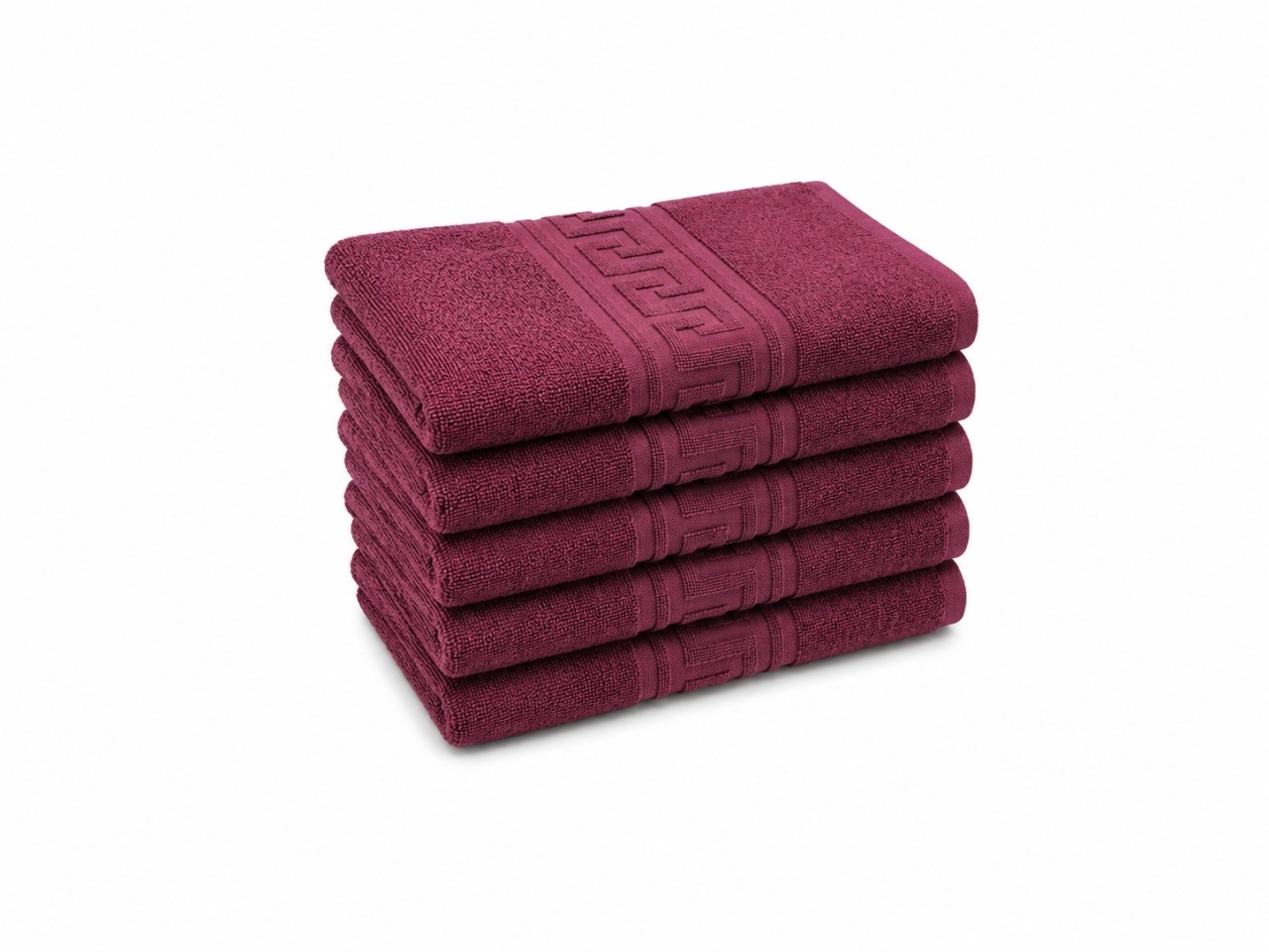 Set 5 Prosoape Față 50x87 cm – 500 g/mp, 100% Bumbac Colectie ET