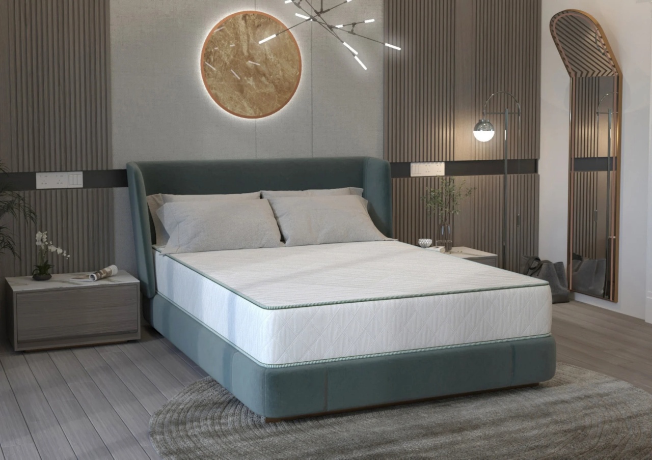 Saltea cu arcuri LETTO Plus 160×200, inaltime 24 cm, ortopedica, husa matlasata, duritate tare
