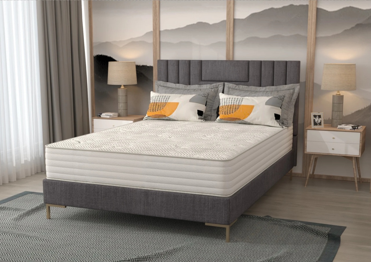 Saltea cu arcuri Silver Protect 4 HOTEL 90×200, inaltime 25 cm, ortopedica, duritate extra ferma