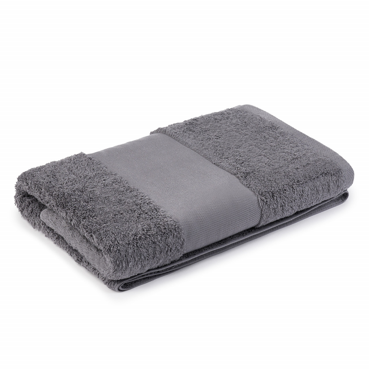 Prosop baie pentru brodat, Bumbac 100%, 70x140cm - 700g/mp-Gri
