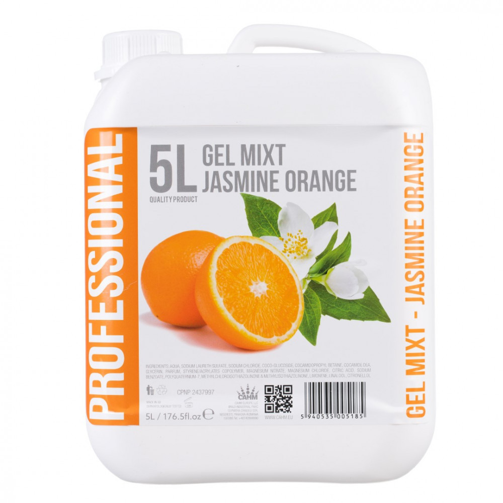 Gel de dus mixt 5L - Iasomie & Portocala