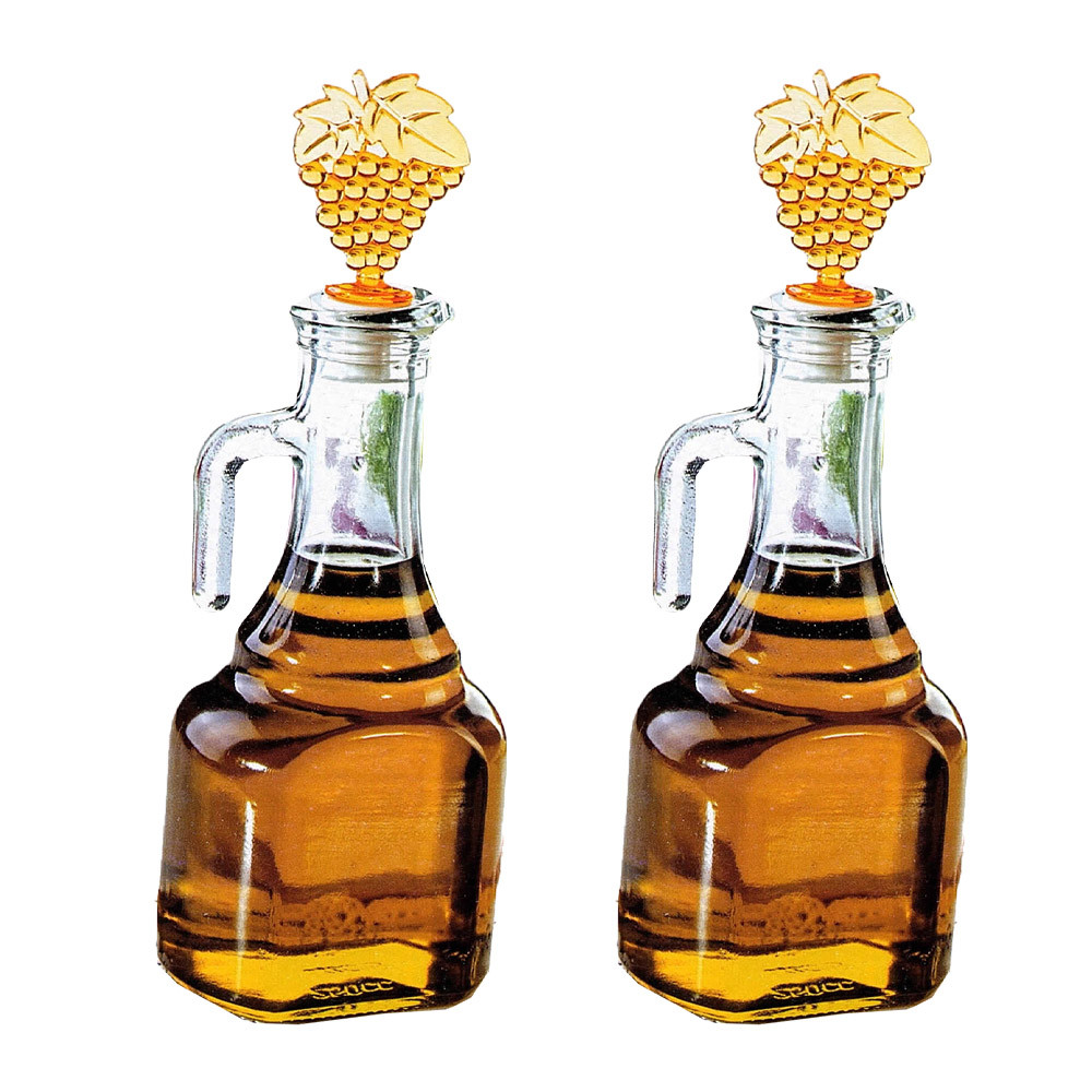 Set oliviera din sticla, 2 piese x 250 ml, transparente