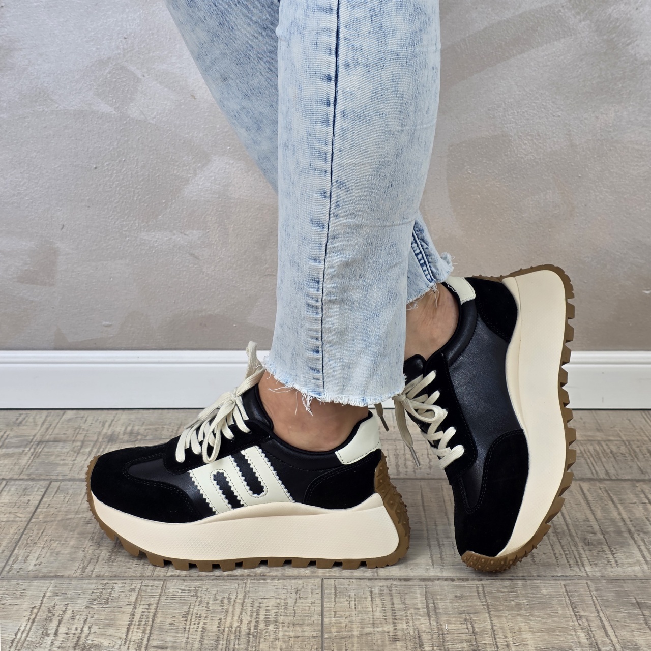 pavaj eco MANOS.RO Pantofi dama casual sport piele naturala Filippo PC2370