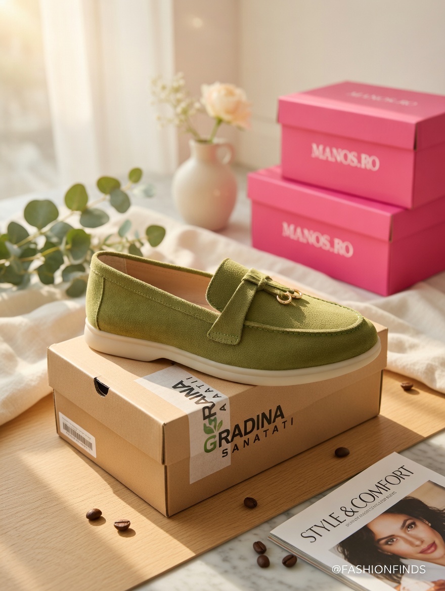 Manos Shoes MANOS.RO Pantofi casual dama, piele naturala DY PC2417