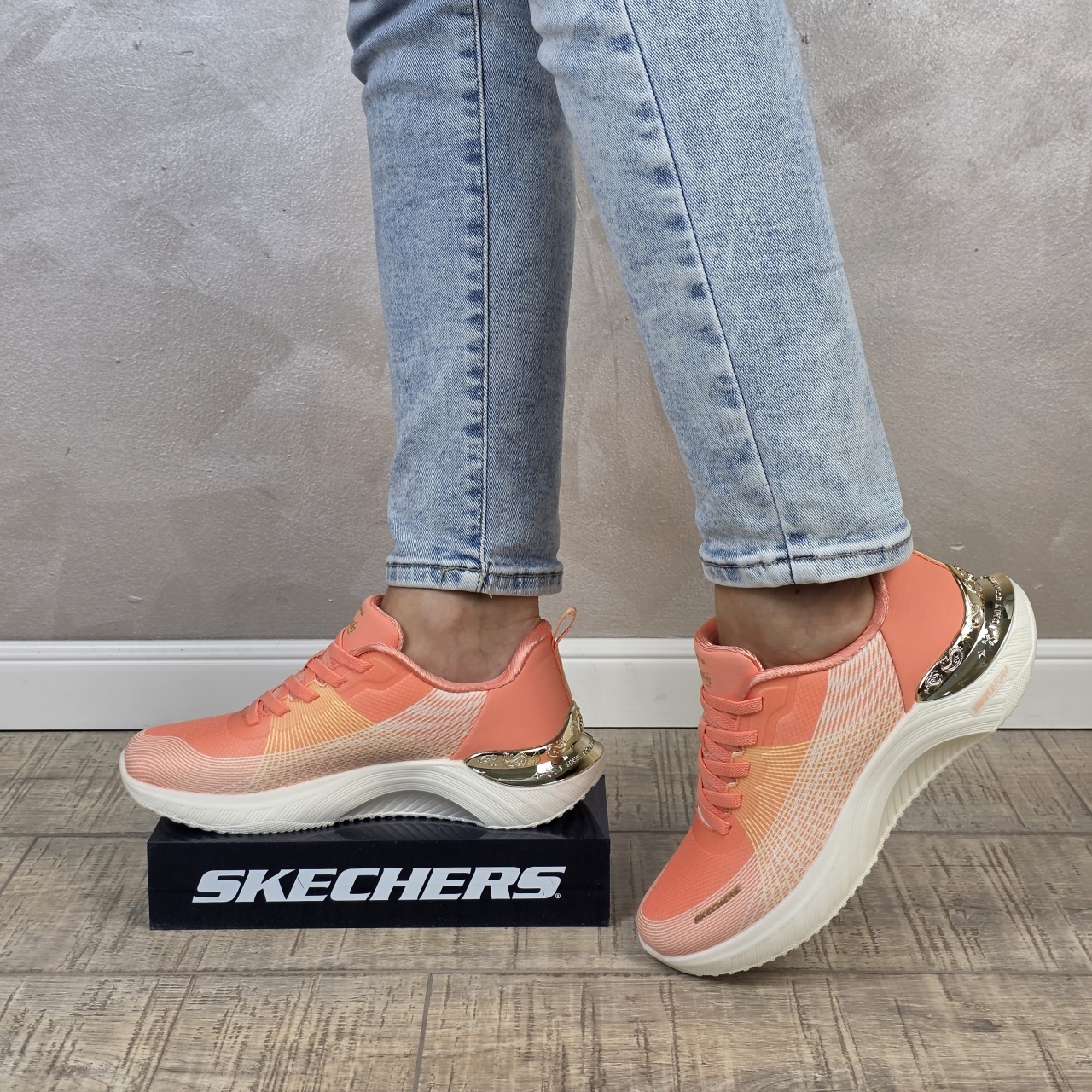 Manos Shoes Pantofi dama sport Skechers Sneakers Snoop Dogg: Snoop Ace - Cyber Walker 186025 ORG