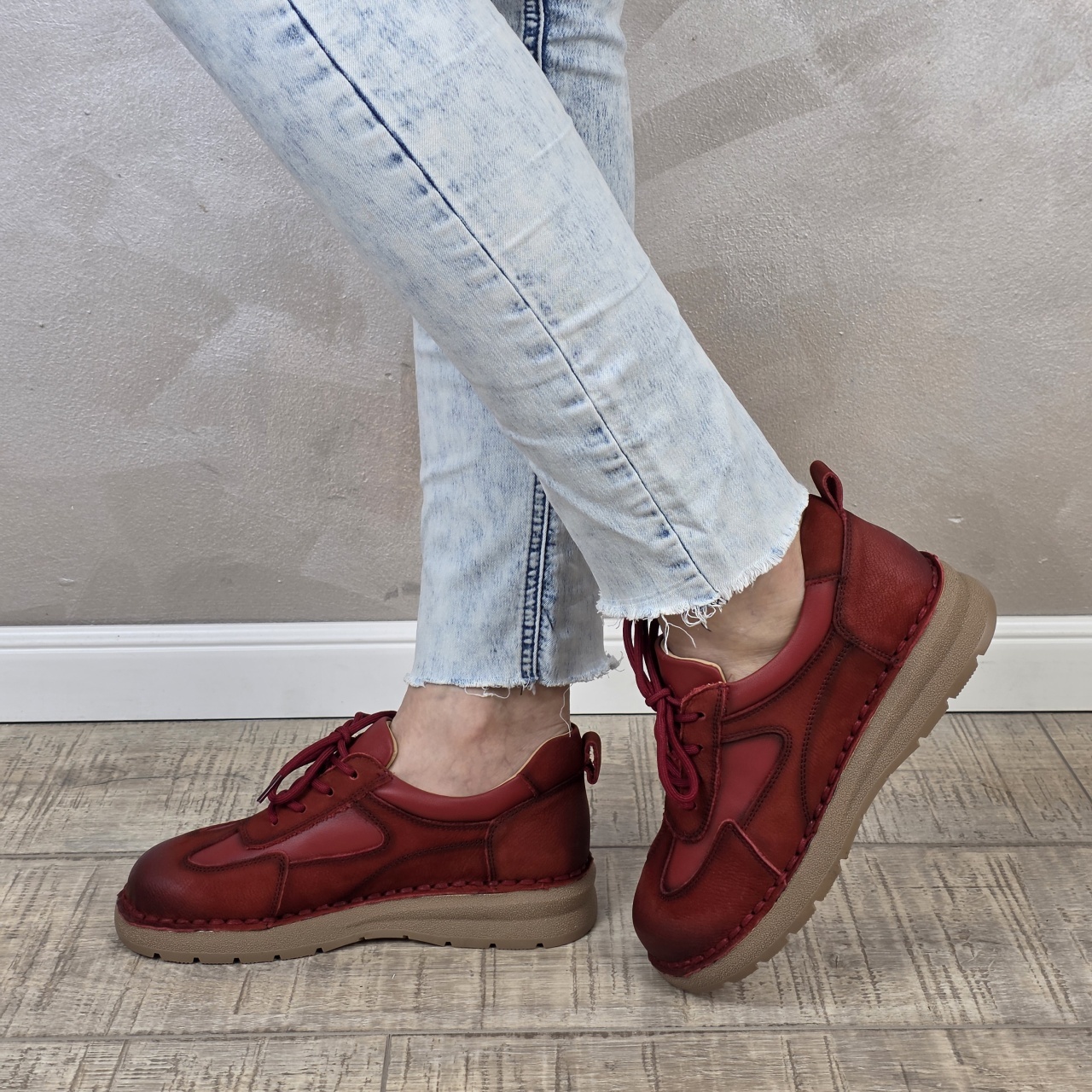 Manos Shoes Pantofi dama casual Franco piele naturala PC2375