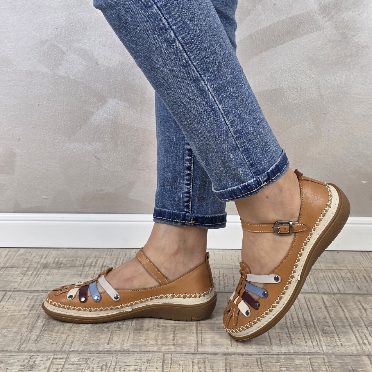 pantofi dama piele naturala comozi cu toc Pantofi dama MANOS.RO piele naturala PP416