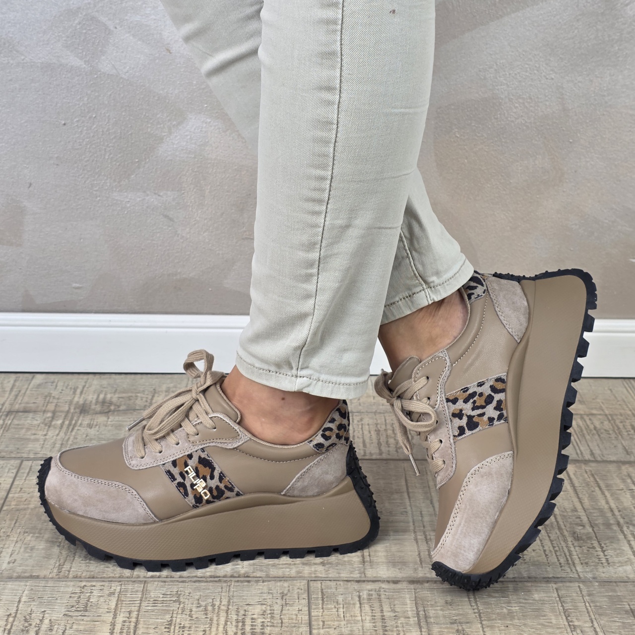 pavaj eco MANOS.RO Pantofi dama casual sport piele naturala Filippo PC2353