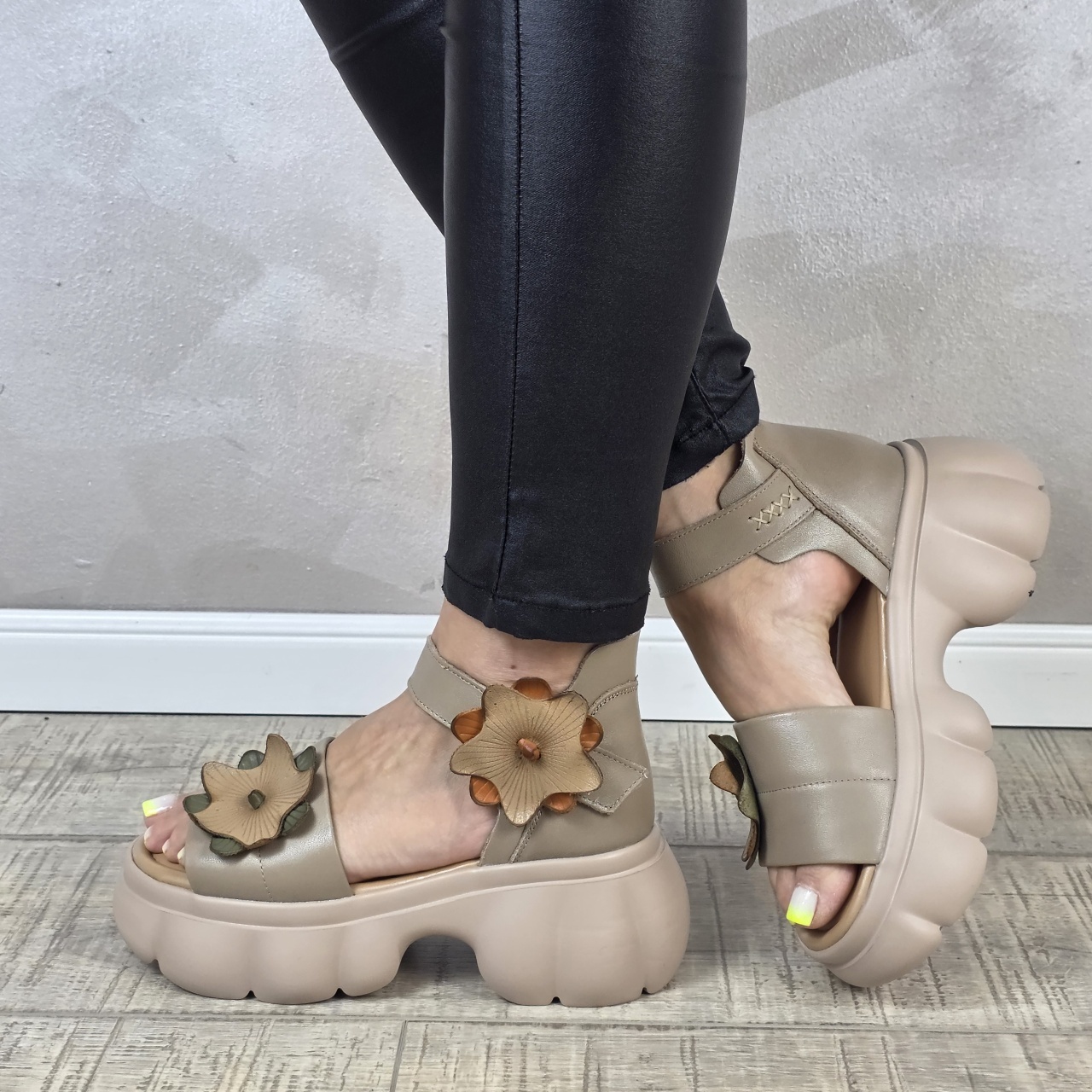 Manos Shoes MANOS.RO Sandale dama piele naturala Franco Gerardo SP955