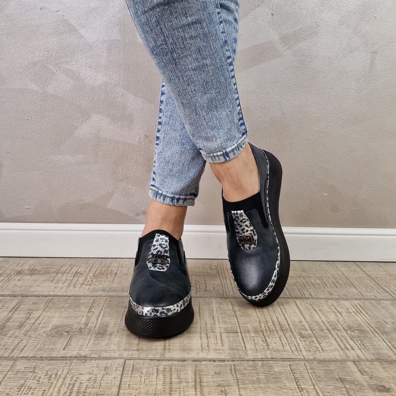 Pantofi casual/sport dama MANOS.RO piele naturala PC2198