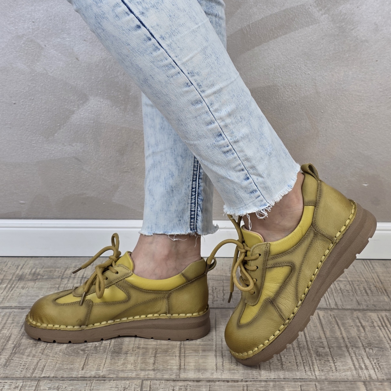 Manos Shoes Pantofi dama casual Franco piele naturala PC2374