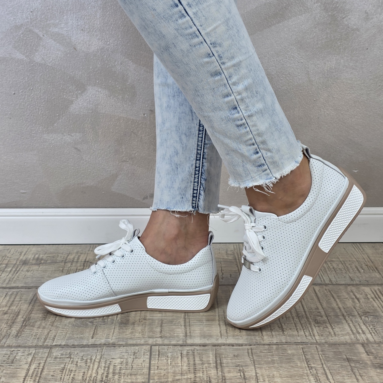 Manos Shoes MANOS.RO Pantofi dama casual sport piele naturala FILIPPO PC2396