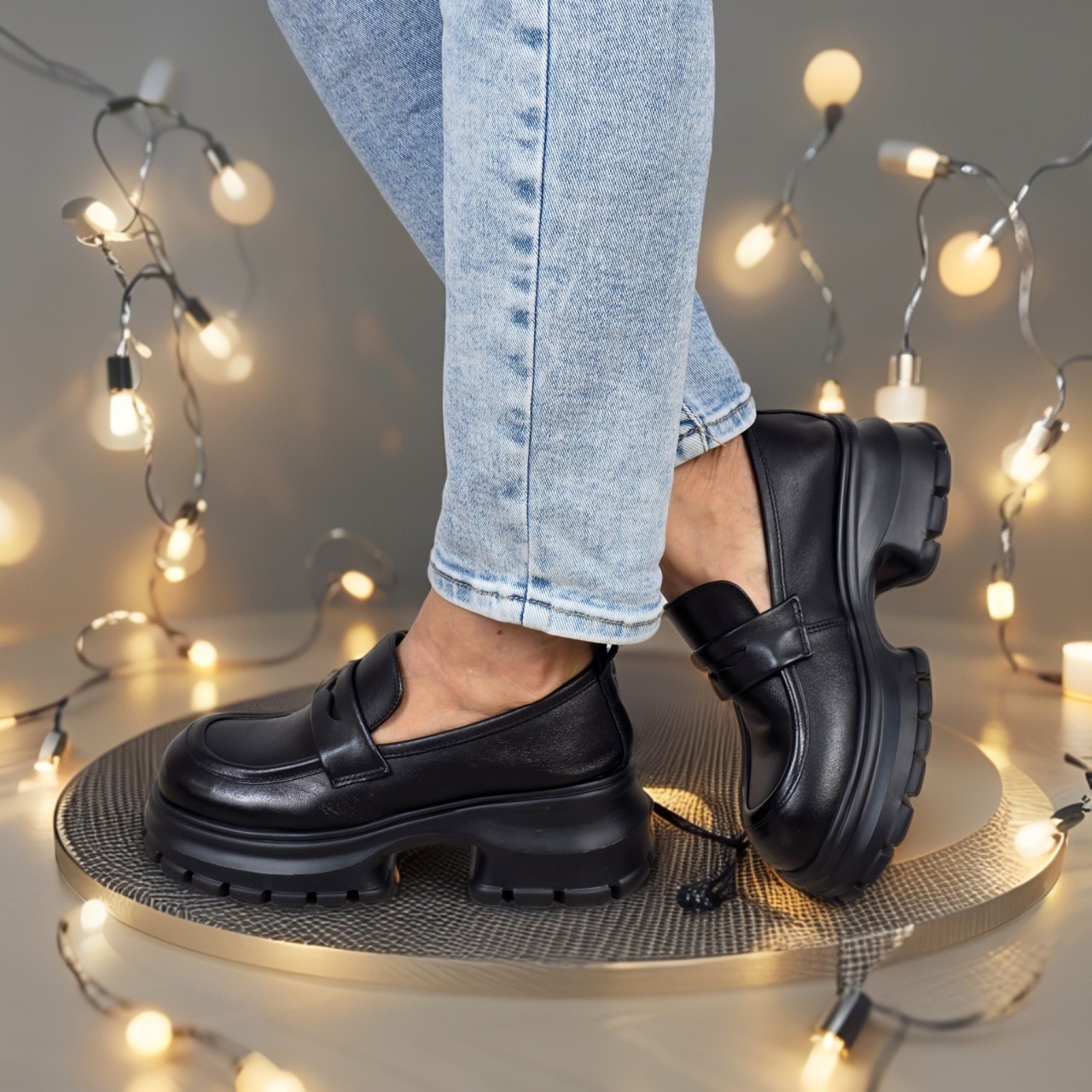 pantofi casual eleganti dama Pantofi dama casual FORMAZIONE piele naturala PC2362