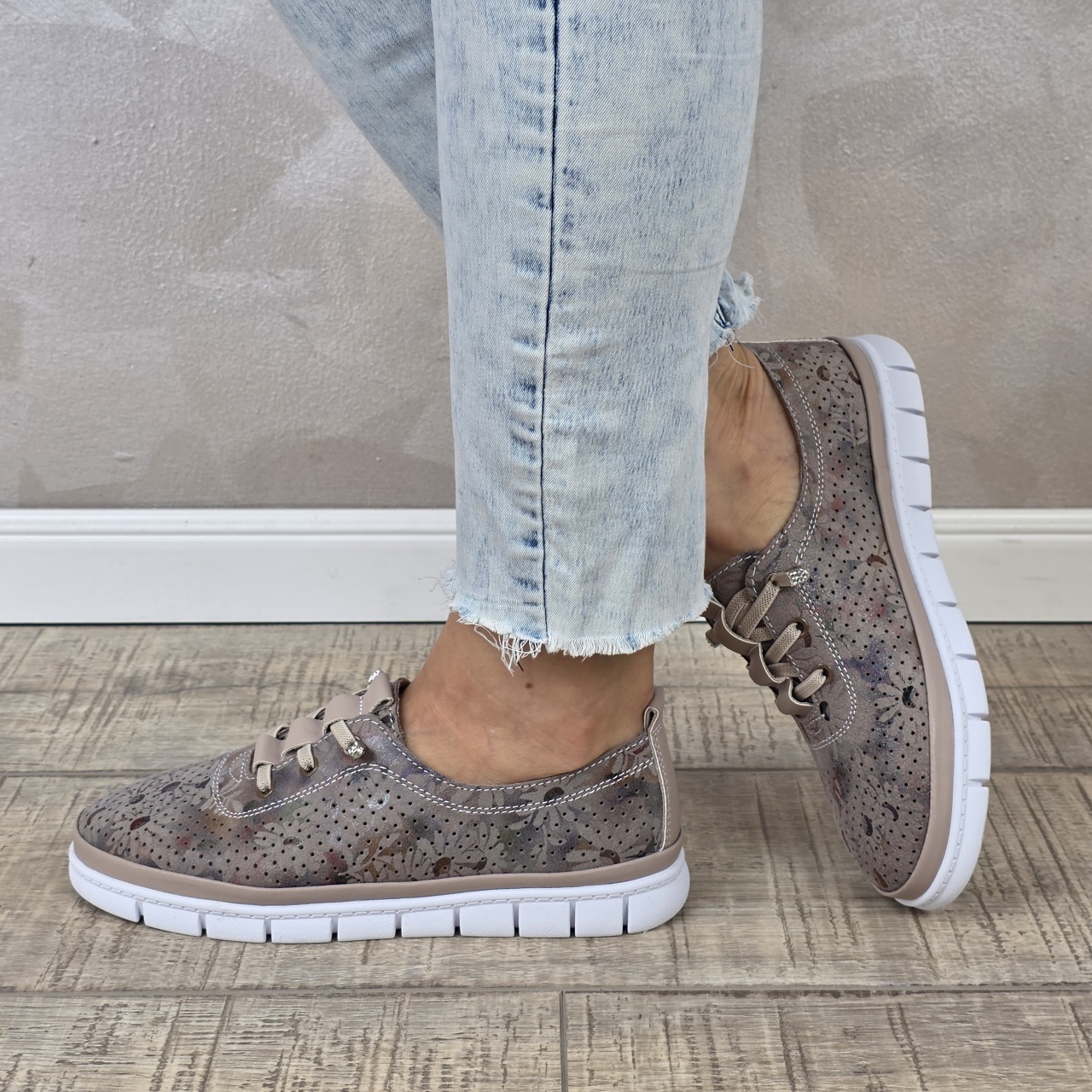 Manos Shoes MANOS.RO Pantofi dama casual sport piele naturala FILIPPO PC2391