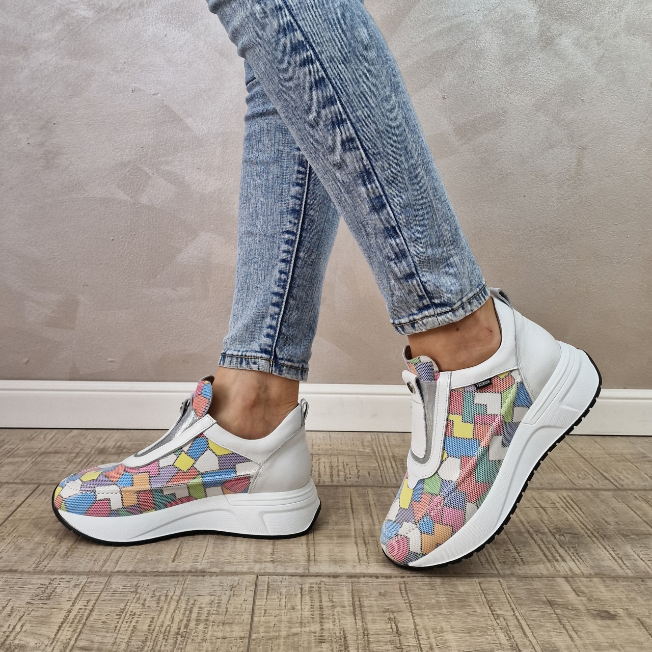 Pantofi casual/sport dama MANOS.RO piele naturala PC2196