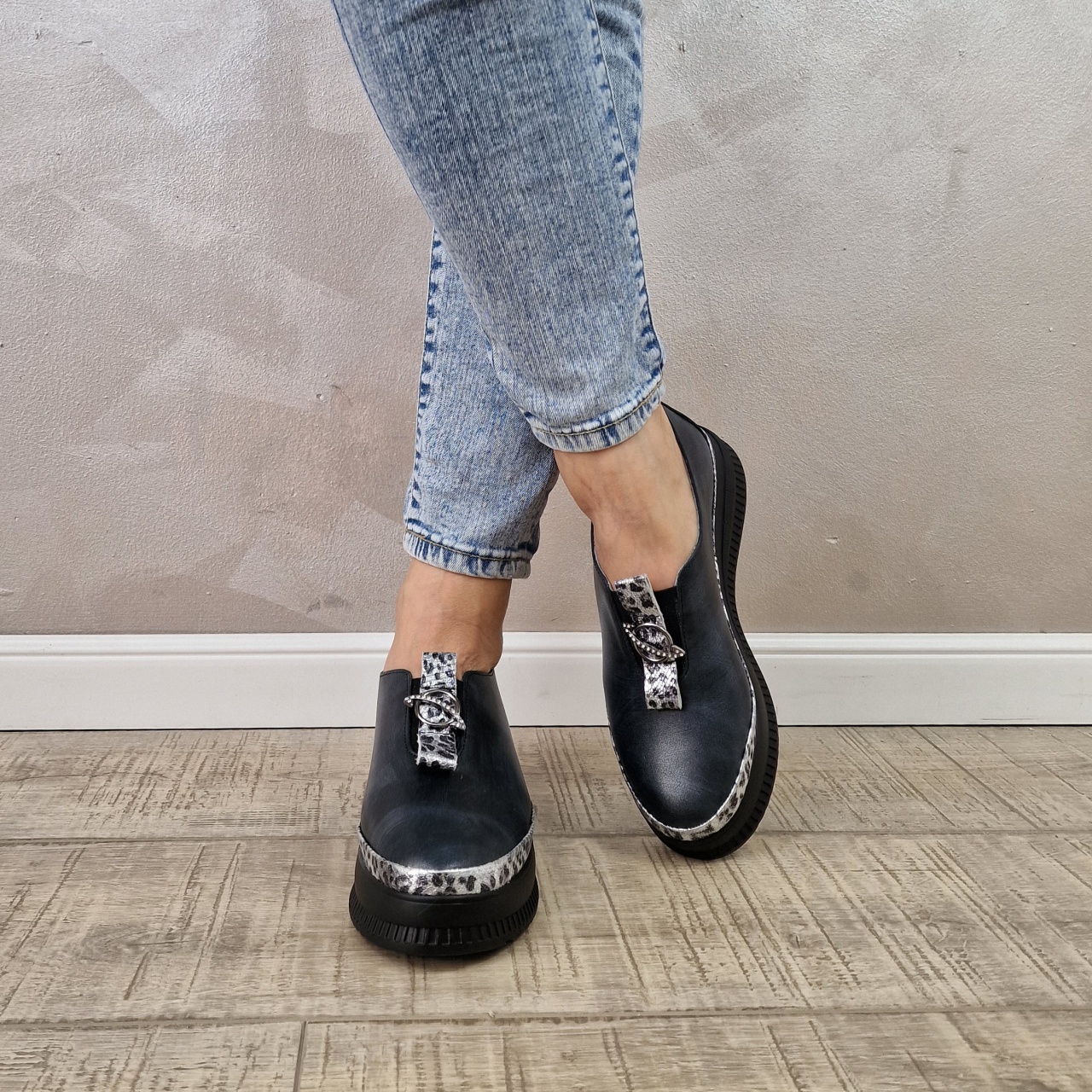 Pantofi casual/sport dama MANOS.RO piele naturala PC2199
