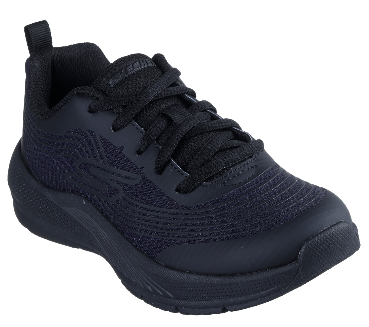 Manos Shoes Pantofi dama sport Skechers - negri, GLIDE-STEP, din material textil 303576L BBK