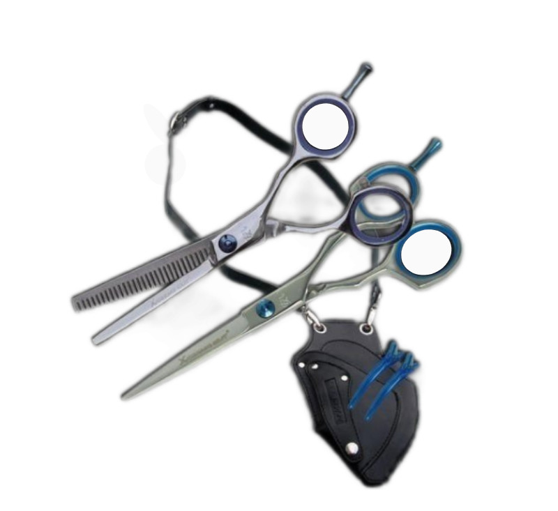 Akashi X-treme Cut Set 1 - Set de foarfeci tuns+filat D55+H55