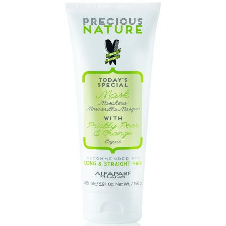 Alfaparf Precious Nature Long & Straight Hair Mask masca pentru par drept 200 ml 200 imagine noua marillys.ro