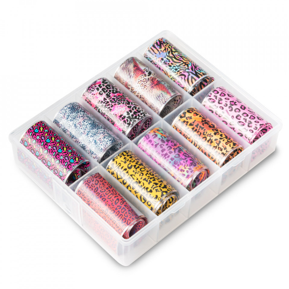 Cupio Folie de transfer set 10 - Coloured Animal Print