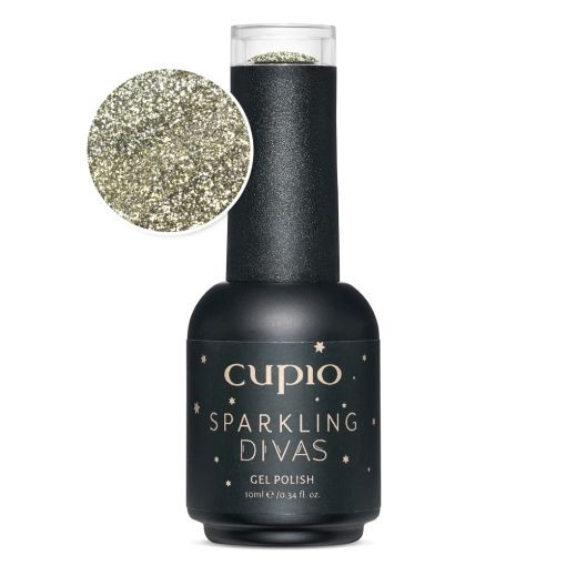 Cupio Oja semipermanenta Sparkling Divas Collection – Champagne Lifestyle 10ml 10ml imagine noua marillys.ro