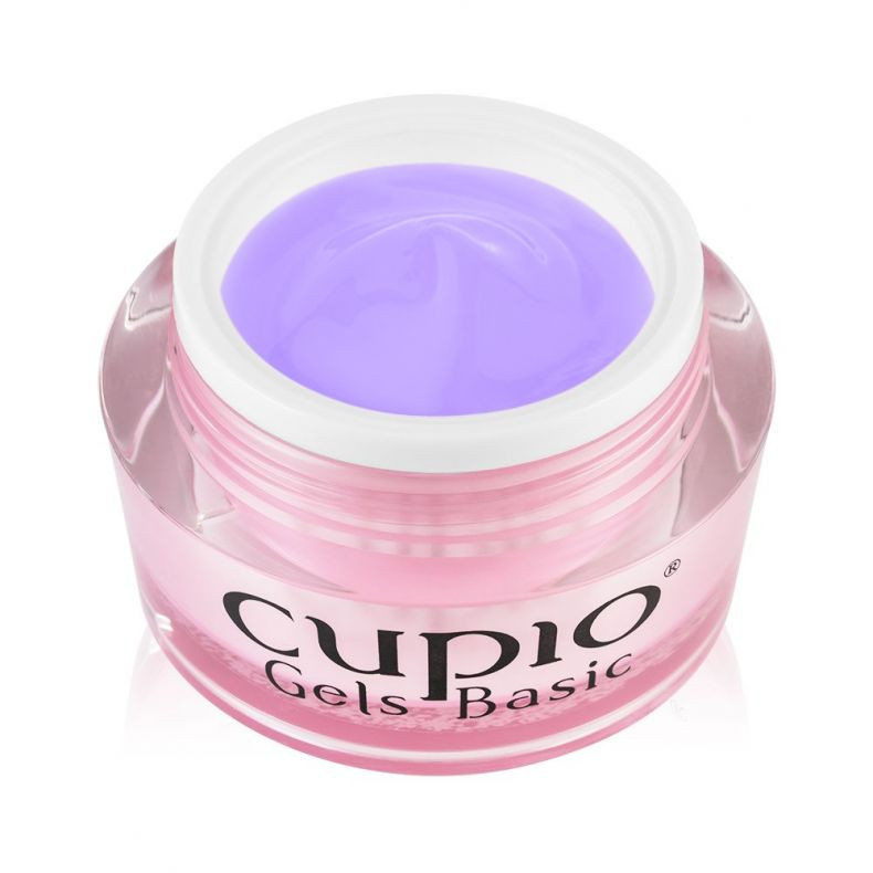 Cupio Soft Candy Gel Basic – Milky Lilac 15ml 15ml imagine noua marillys.ro
