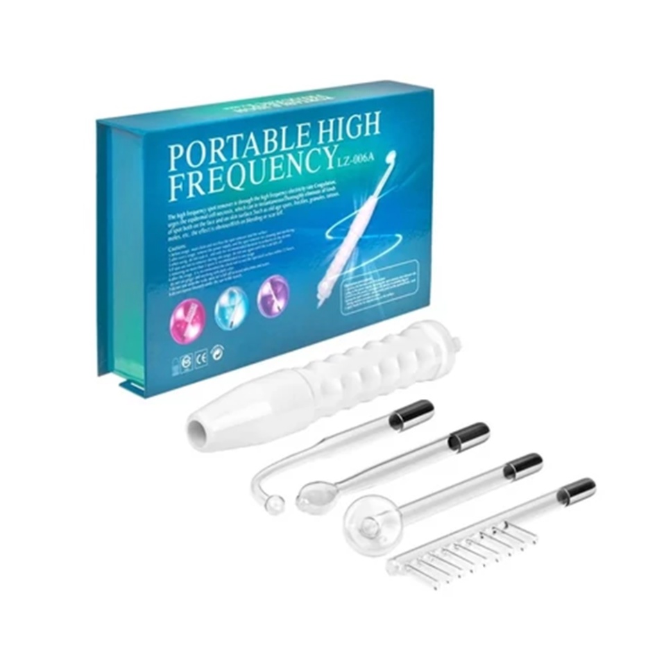 Electroderm portabil cu 4 electrozi VIO pentru tratamente cosmetice