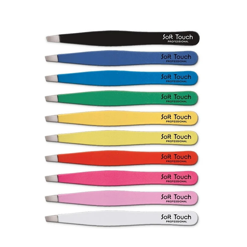 Kiepe Professional Penseta colorata cu varf oblic Soft Touch 116.4